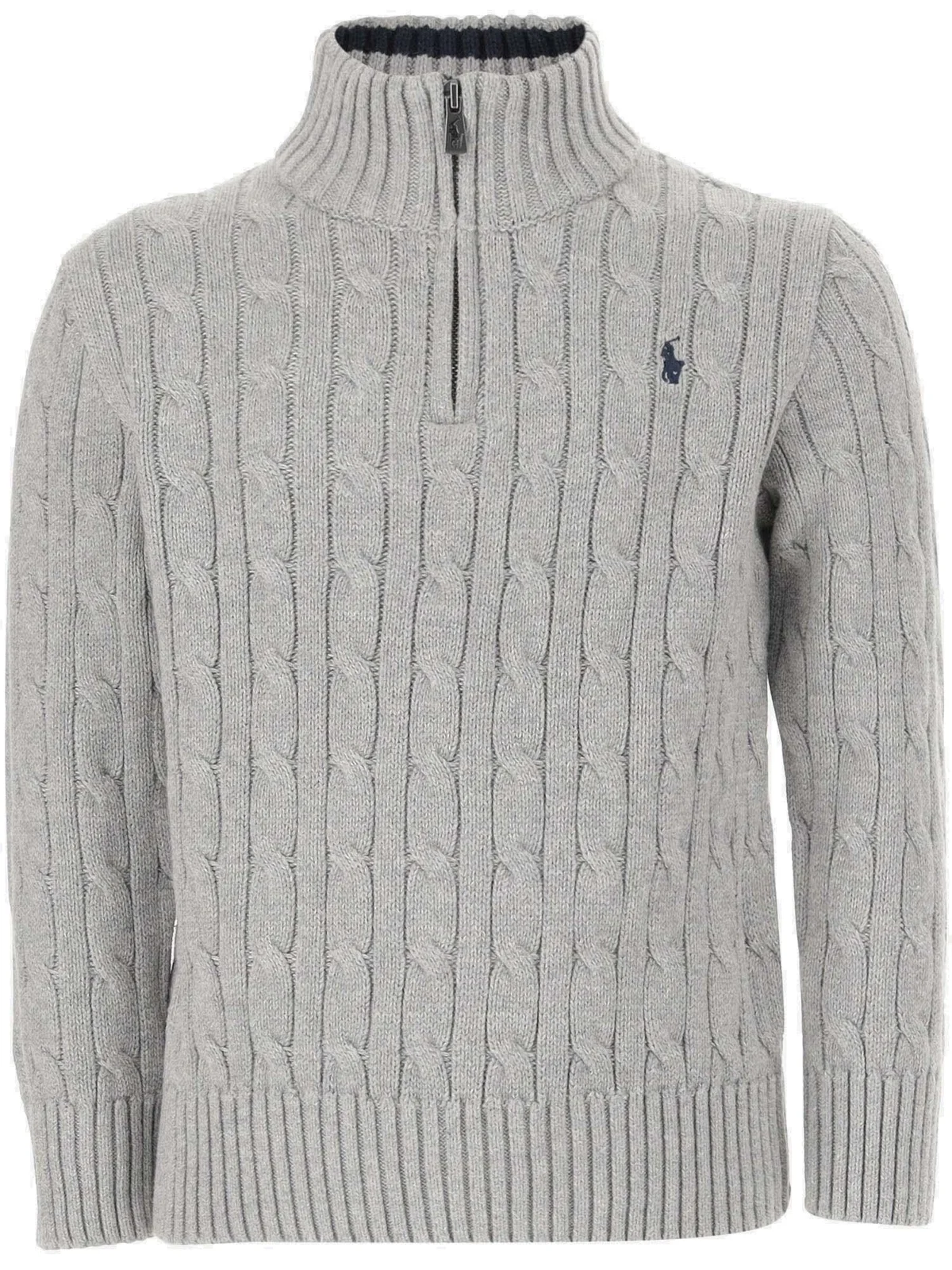 Áo len cashmere Il Gufo cho bé xám